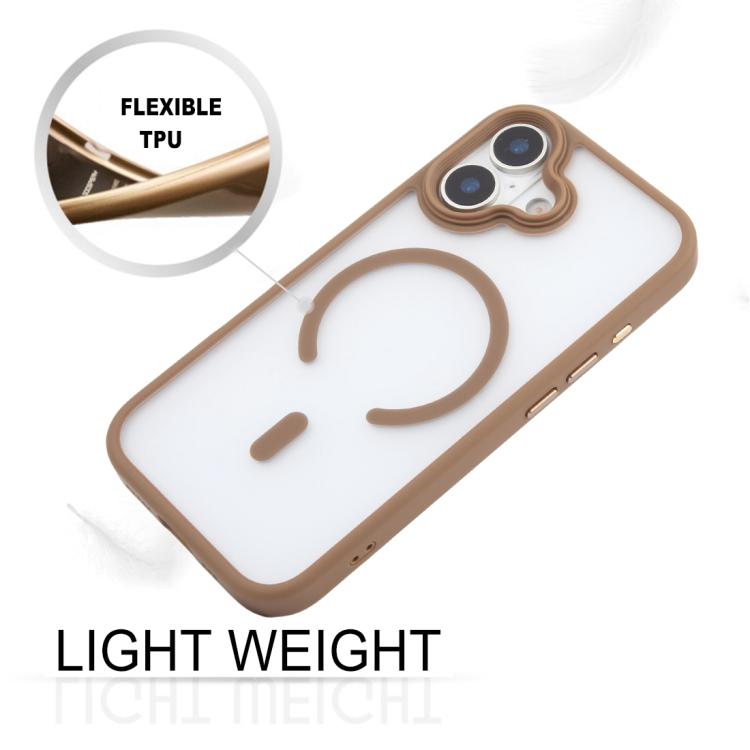 For iPhone 17 GEBEI Jazz Series Skin Feel Frosted MagSafe Phone Case