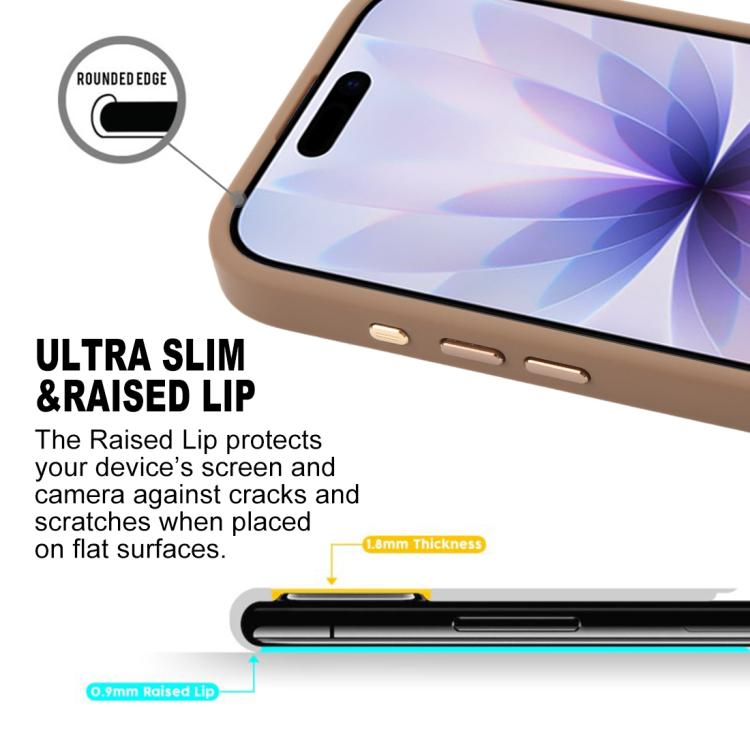 For iPhone 17 GEBEI Jazz Series Skin Feel Frosted MagSafe Phone Case
