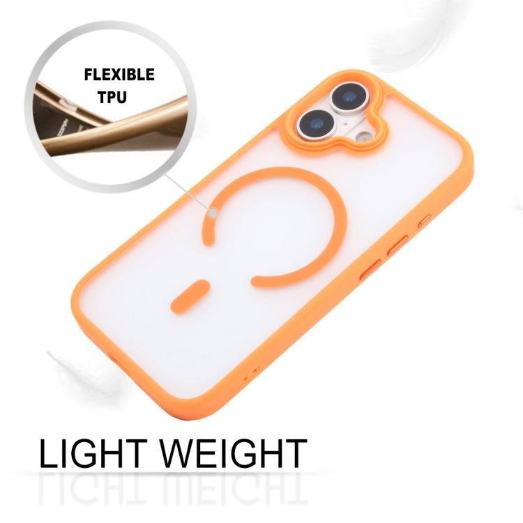 For iPhone 17 GEBEI Jazz Series Skin Feel Frosted MagSafe Phone Case