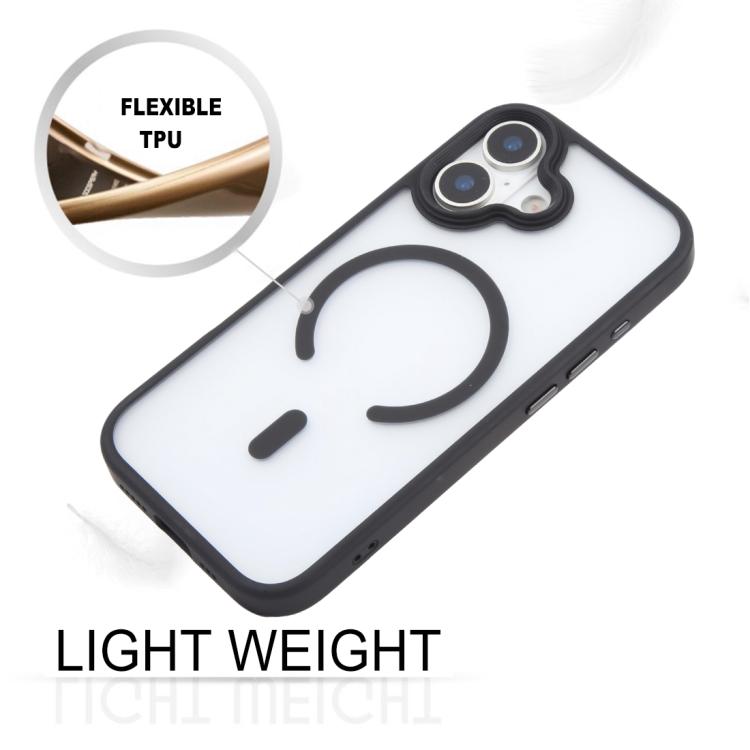 For iPhone 17 GEBEI Jazz Series Skin Feel Frosted MagSafe Phone Case