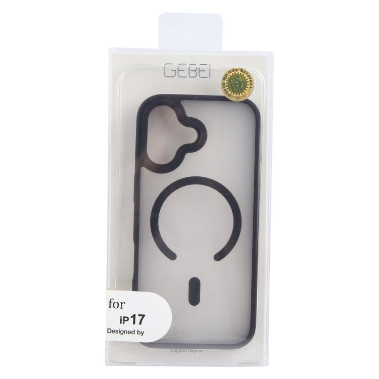For iPhone 17 GEBEI Jazz Series Skin Feel Frosted MagSafe Phone Case