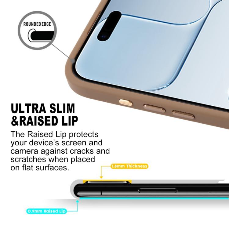 For iPhone Air GEBEI Jazz Series Skin Feel Frosted MagSafe Phone Case