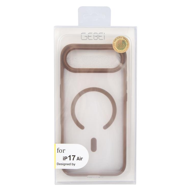 For iPhone Air GEBEI Jazz Series Skin Feel Frosted MagSafe Phone Case