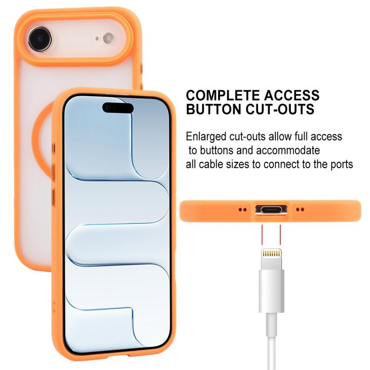 For iPhone Air GEBEI Jazz Series Skin Feel Frosted MagSafe Phone Case