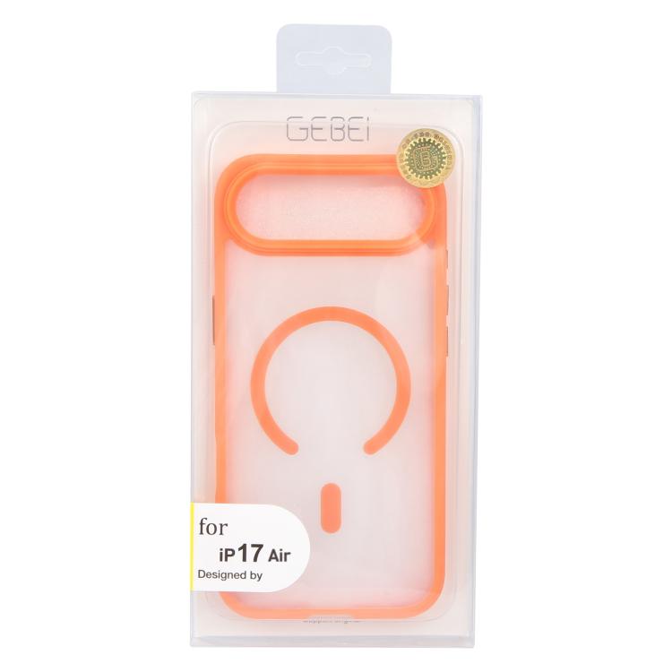 For iPhone Air GEBEI Jazz Series Skin Feel Frosted MagSafe Phone Case