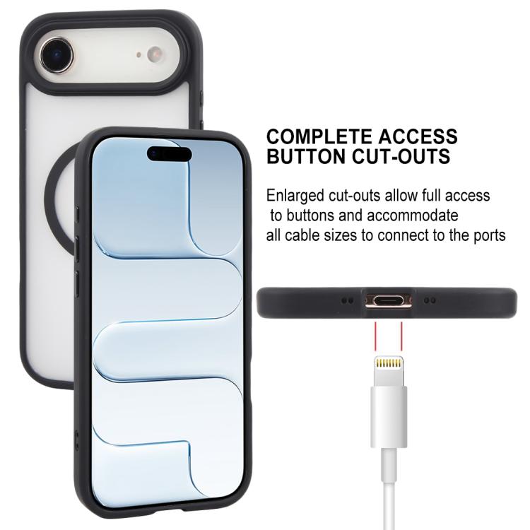 For iPhone Air GEBEI Jazz Series Skin Feel Frosted MagSafe Phone Case