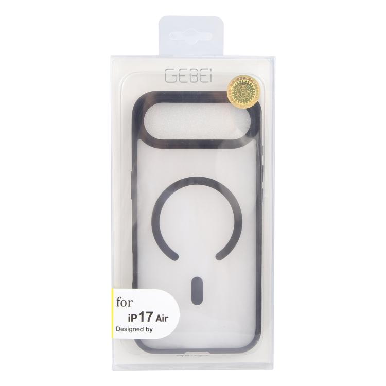 For iPhone Air GEBEI Jazz Series Skin Feel Frosted MagSafe Phone Case
