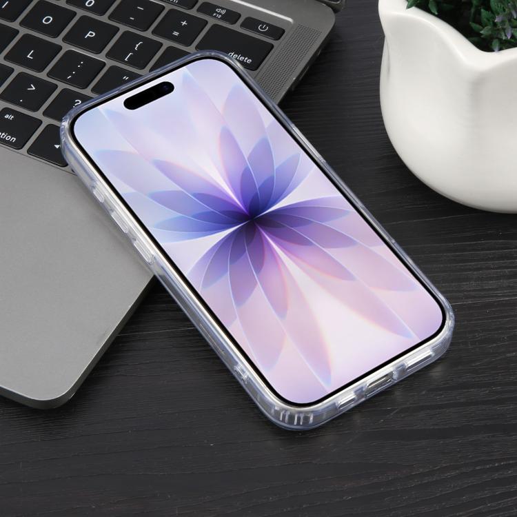 For iPhone 17 GEBEI Jazz Series MagSafe Clear Acrylic Phone Case - Transparent