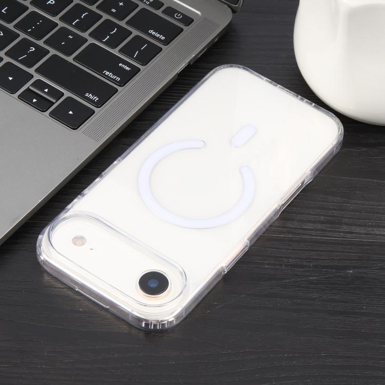 For iPhone Air GEBEI Jazz Series MagSafe Clear Acrylic Phone Case - Transparent