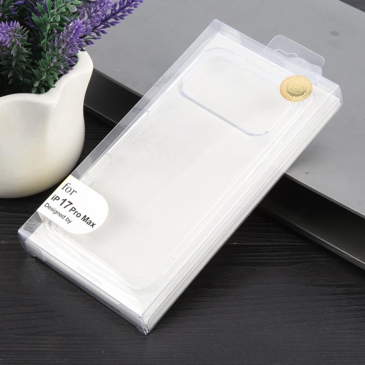 For iPhone 17 Pro Max GEBEI Jazz Series Clear Acrylic Phone Case - Transparent