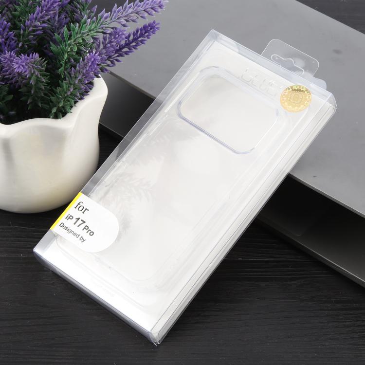 For iPhone 17 Pro GEBEI Jazz Series Clear Acrylic Phone Case - Transparent