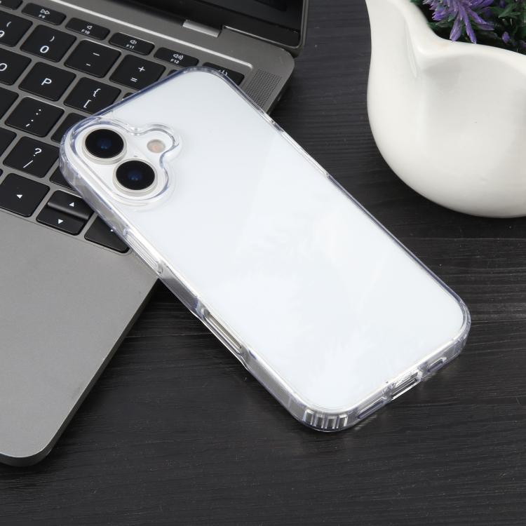 For iPhone 17 GEBEI Jazz Series Clear Acrylic Phone Case - Transparent