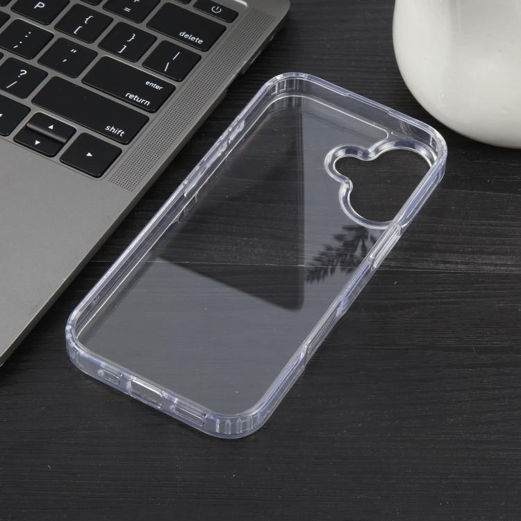 For iPhone 17 GEBEI Jazz Series Clear Acrylic Phone Case - Transparent