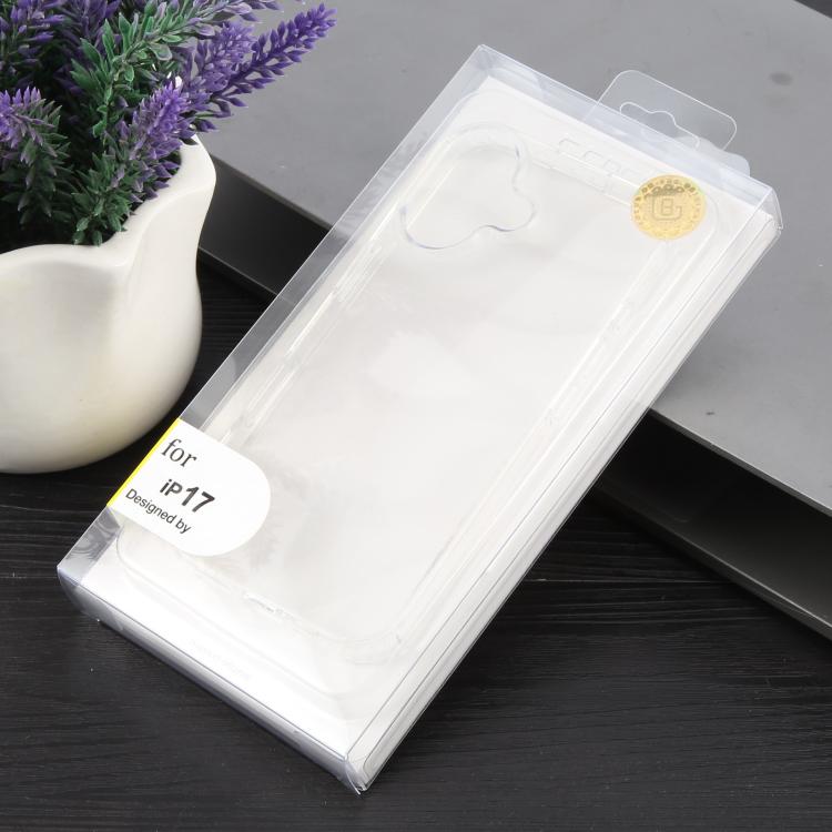 For iPhone 17 GEBEI Jazz Series Clear Acrylic Phone Case - Transparent