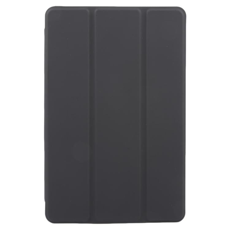 For Huawei MatePad Mini 2025 GEBEI 3-folding Holder Shockproof Flip Leather Tablet Case
