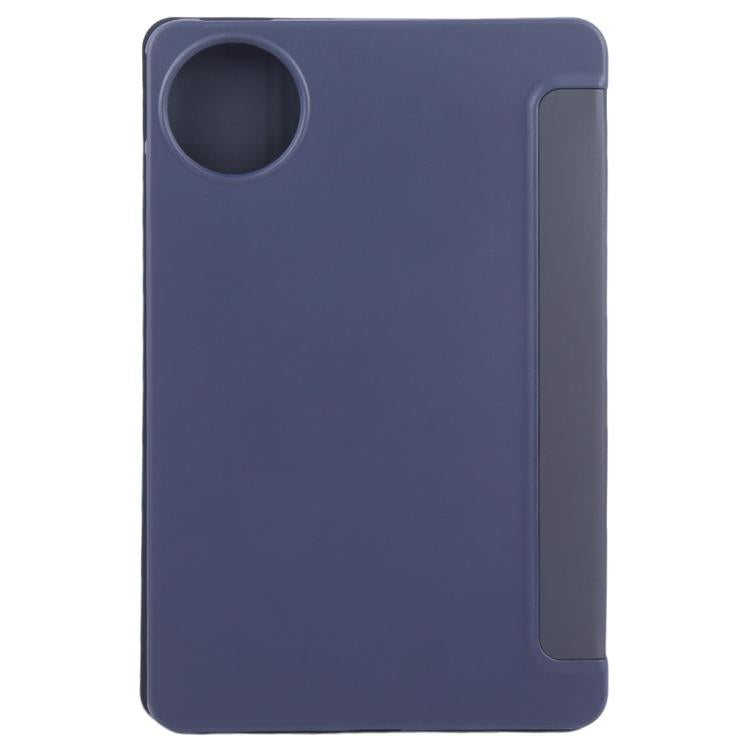 For Huawei MatePad Mini 2025 GEBEI 3-folding Holder Shockproof Flip Leather Tablet Case