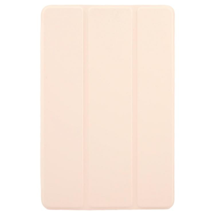 For Huawei MatePad Mini 2025 GEBEI 3-folding Holder Shockproof Flip Leather Tablet Case