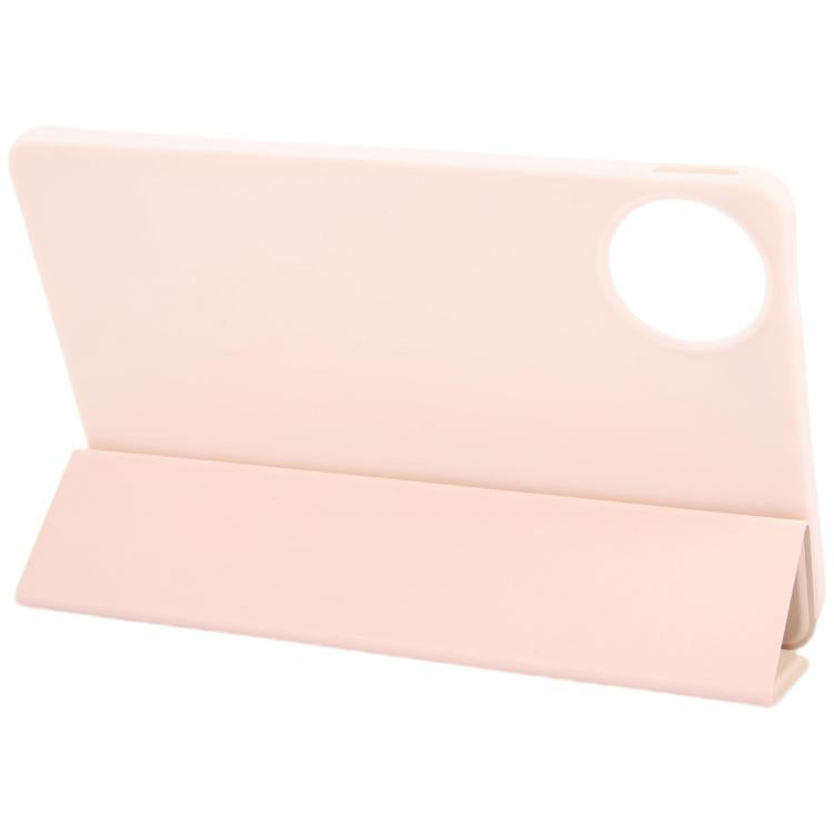 For Huawei MatePad Mini 2025 GEBEI 3-folding Holder Shockproof Flip Leather Tablet Case