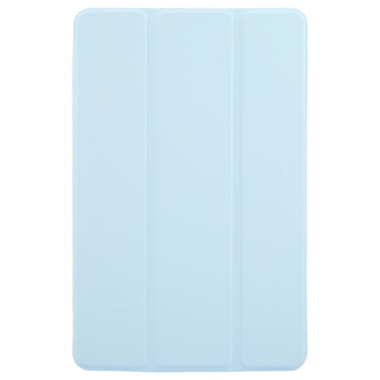 For Huawei MatePad Mini 2025 GEBEI 3-folding Holder Shockproof Flip Leather Tablet Case