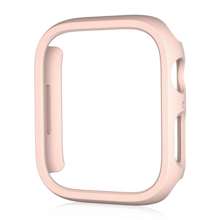 For Apple Watch Series 9 / 8 / 7 41mm xDfind PC Frosted Hollow Half Coverage Watch Cover