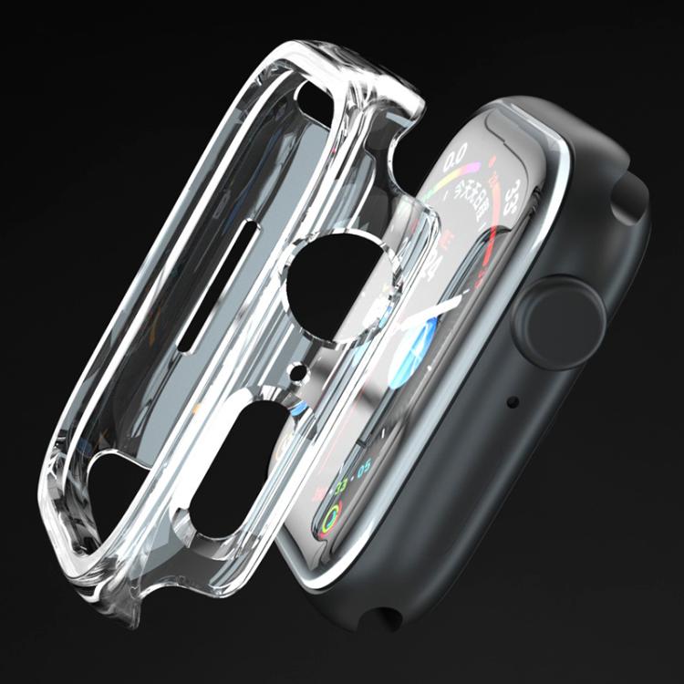 For Apple Watch Series 9 / 8 / 7 41mm xDfind PC Frosted Hollow Half Coverage Watch Cover