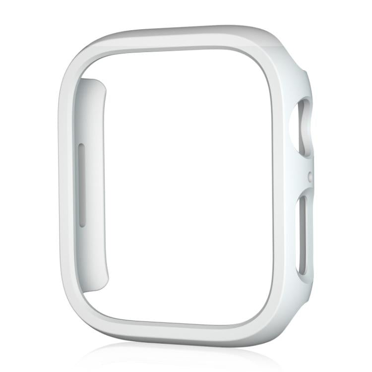 For Apple Watch Series 9 / 8 / 7 45mm xDfind PC Frosted Hollow Half Coverage Watch Cover