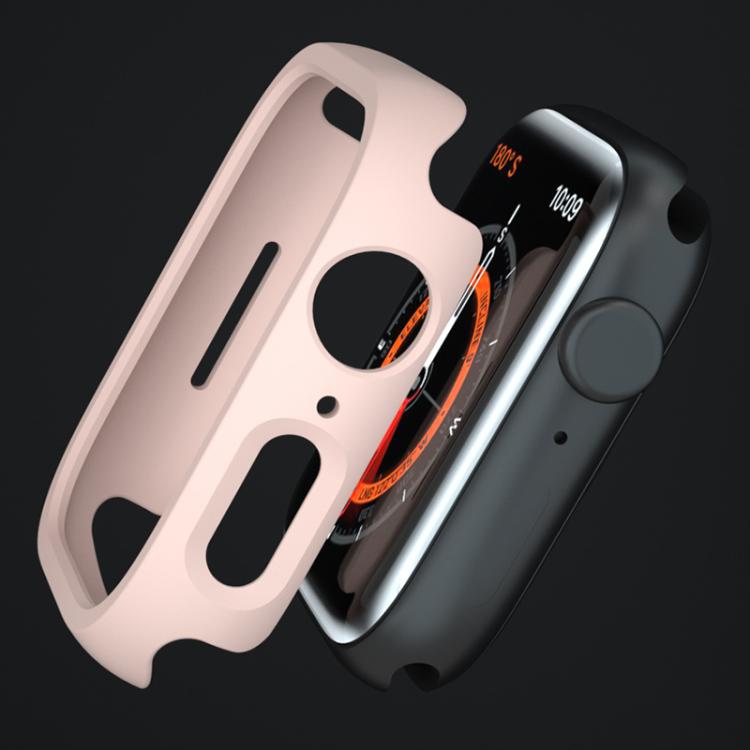 For Apple Watch Series 3 / 2 / 1 38mm xDfind PC Frosted Hollow Half Coverage Watch Cover