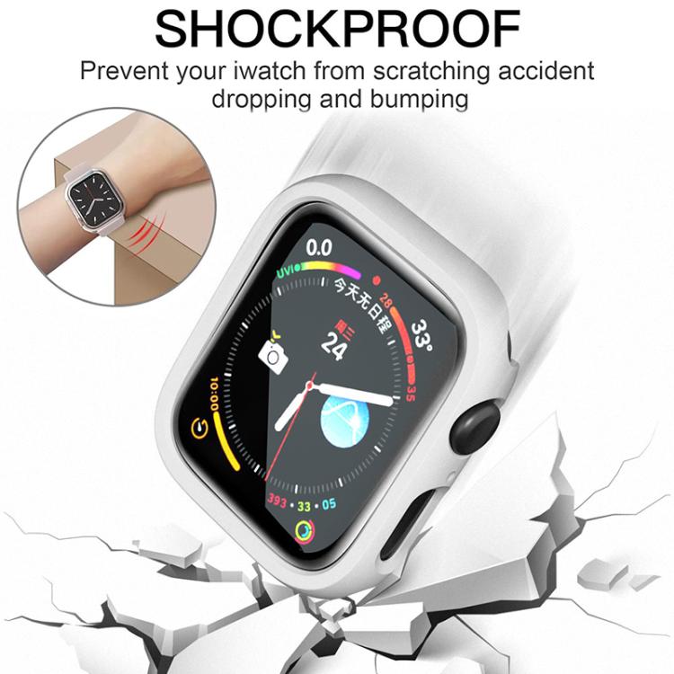 For Apple Watch Series 3 / 2 / 1 38mm xDfind PC Frosted Hollow Half Coverage Watch Cover
