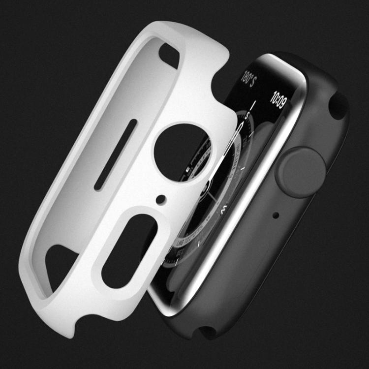 For Apple Watch Series 3 / 2 / 1 38mm xDfind PC Frosted Hollow Half Coverage Watch Cover