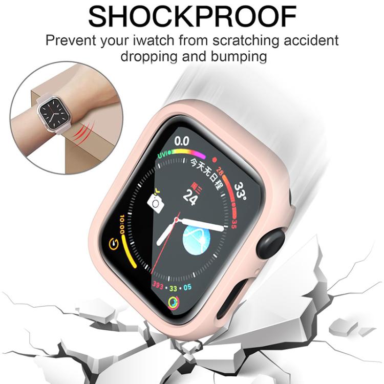 For Apple Watch Series 3 / 2 / 1 42mm xDfind PC Frosted Hollow Half Coverage Watch Cover