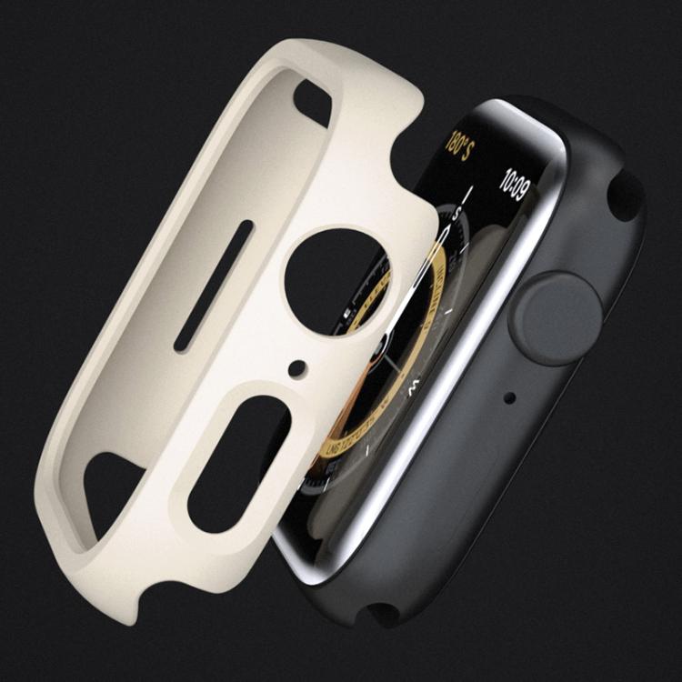 For Apple Watch Series 3 / 2 / 1 42mm xDfind PC Frosted Hollow Half Coverage Watch Cover