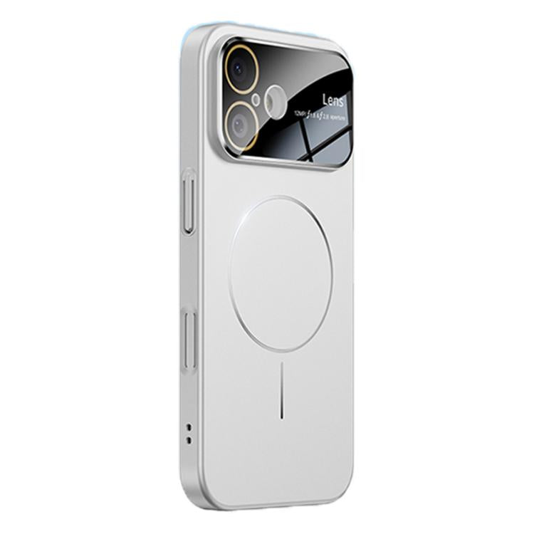 For iPhone 17 Oil-sprayed Skin Feel Magsafe Shockproof Phone Case