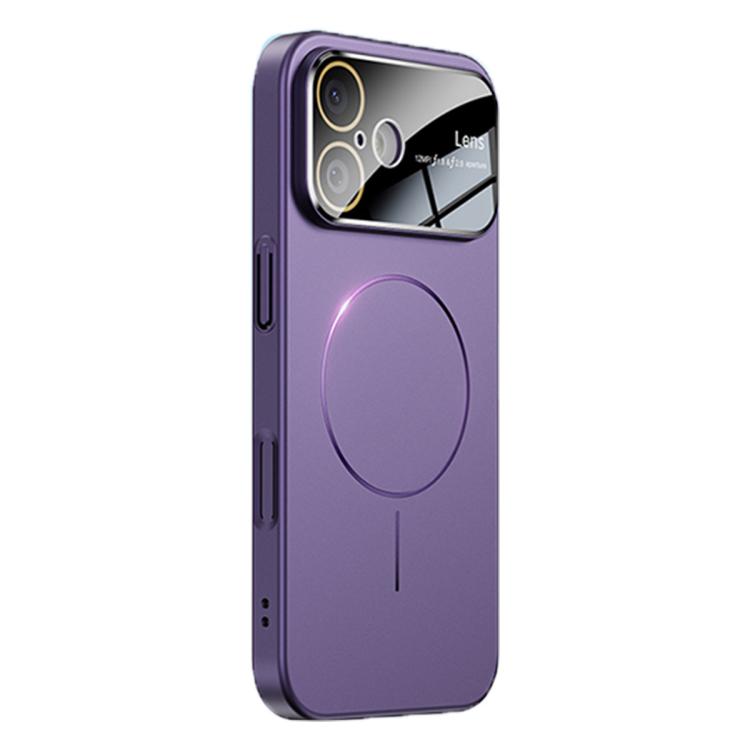 For iPhone 17 Oil-sprayed Skin Feel Magsafe Shockproof Phone Case