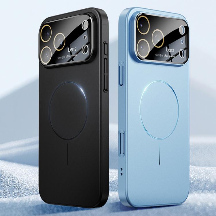 For iPhone 17 Oil-sprayed Skin Feel Magsafe Shockproof Phone Case