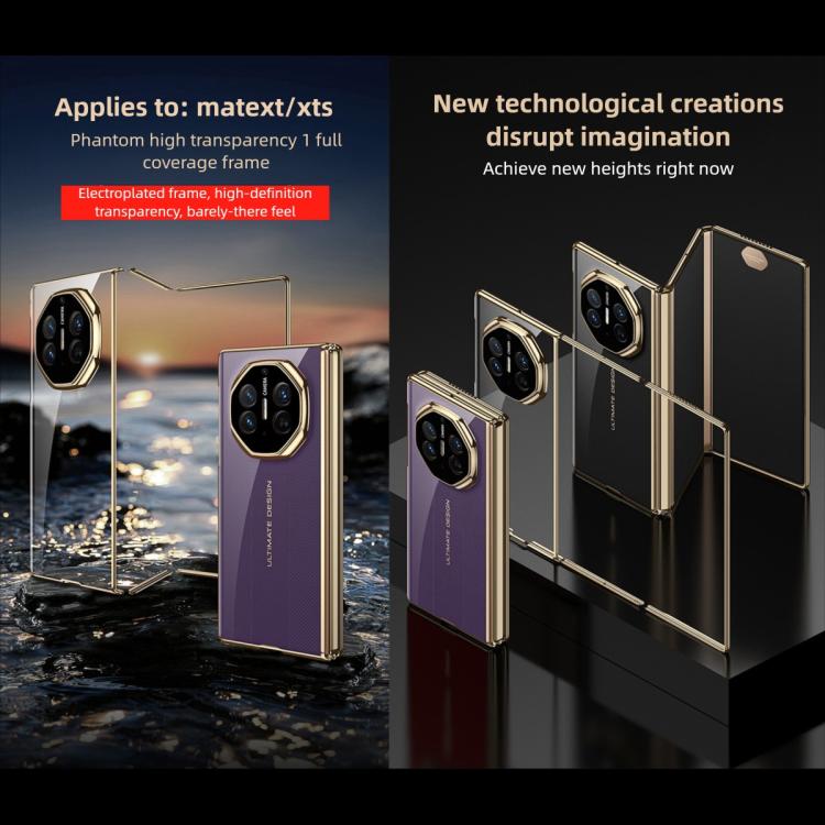 For Huawei Mate XT / XTs Ultimate GKK Electroplating Phantom Full Cover Phone Case