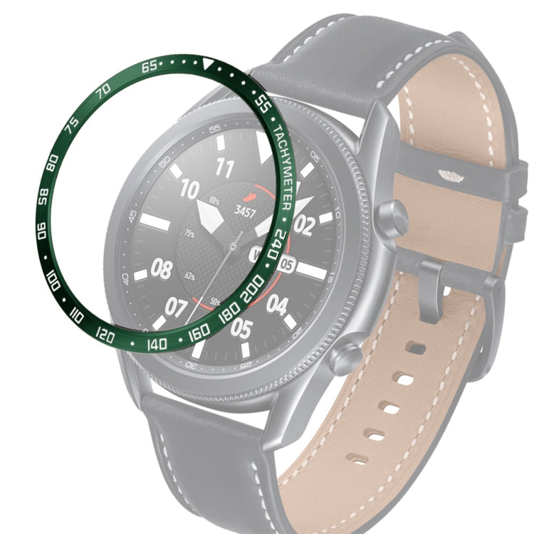 For Samsung Galaxy Watch 3 45mm Smart Watch Steel Bezel Ring, E Version
