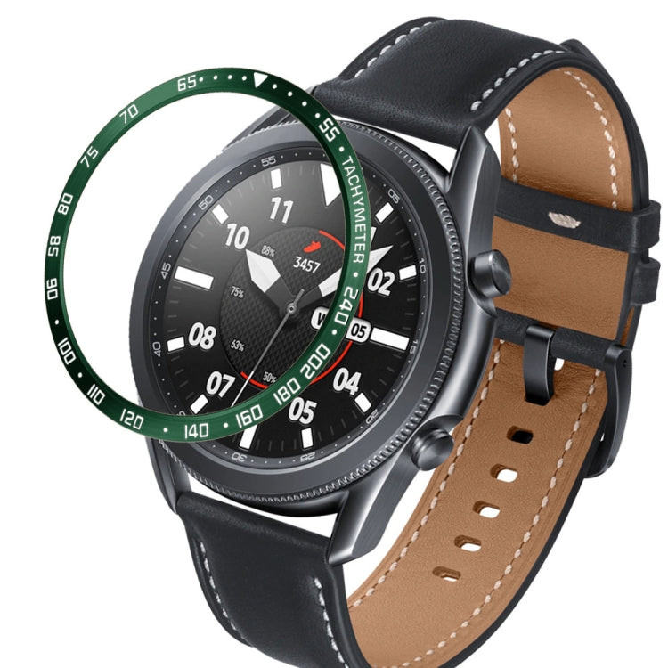 For Samsung Galaxy Watch 3 45mm Smart Watch Steel Bezel Ring, E Version
