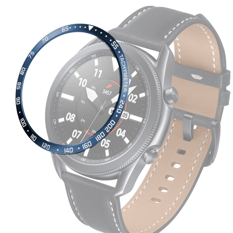 For Samsung Galaxy Watch 3 45mm Smart Watch Steel Bezel Ring, E Version