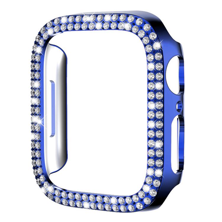 For Apple Watch Series 3 / 2 / 1 38mm xDfind Double Row Diamond Hollow PC Watch Cover