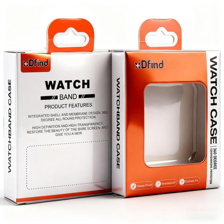 For Apple Watch Series 3 / 2 / 1 42mm xDfind Double Row Diamond Tempered Glass Film Integrated PC Watch Cover