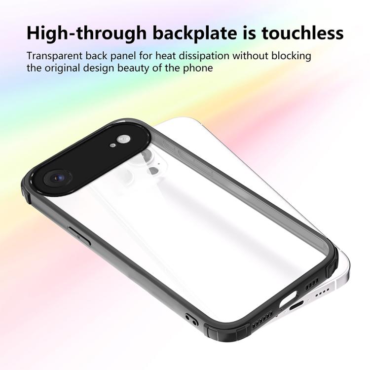 For iPhone Air Four Corners Shield Shockproof TPU Hybrid PC Phone Case