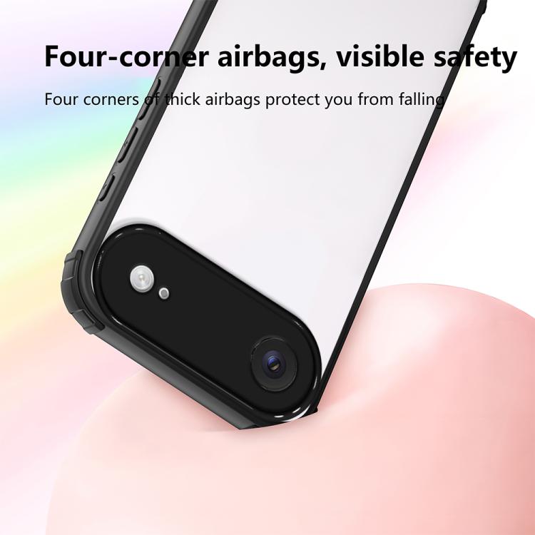 For iPhone Air Four Corners Shield Shockproof TPU Hybrid PC Phone Case