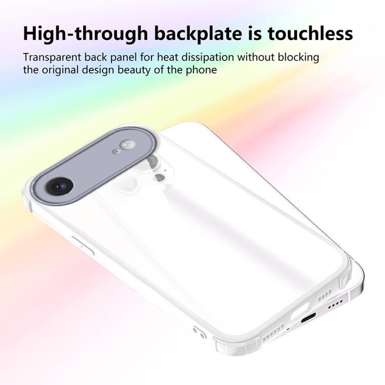 For iPhone Air Four Corners Shield Shockproof TPU Hybrid PC Phone Case