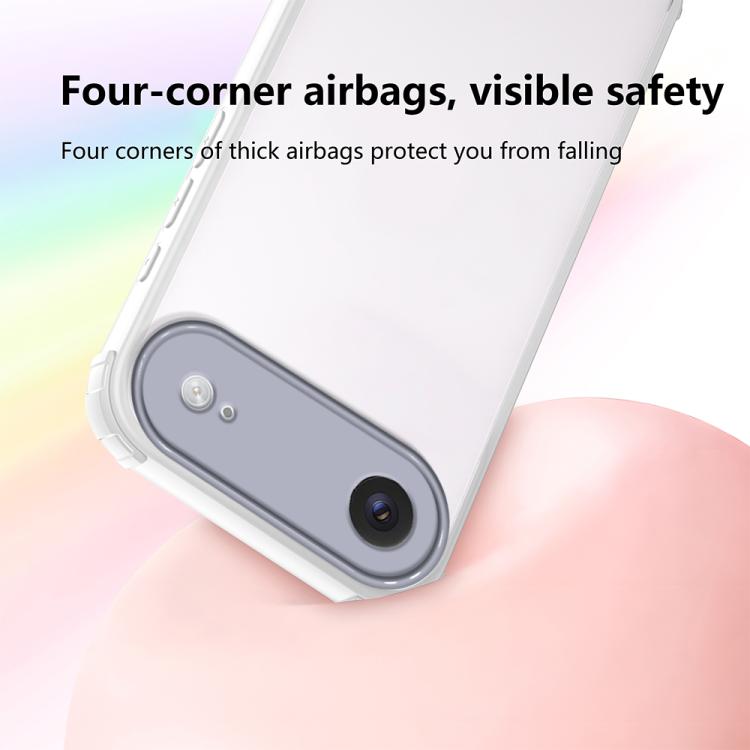 For iPhone Air Four Corners Shield Shockproof TPU Hybrid PC Phone Case
