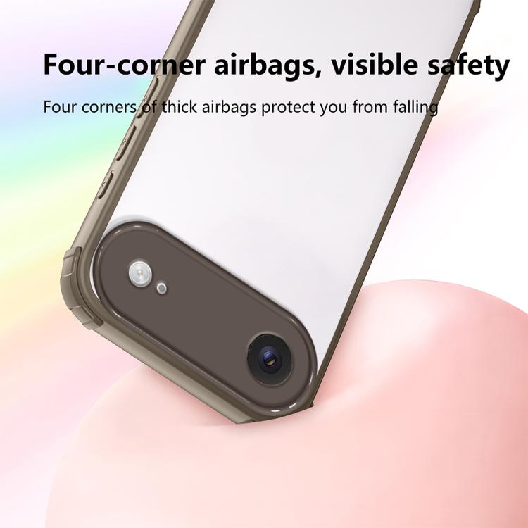 For iPhone Air Four Corners Shield Shockproof TPU Hybrid PC Phone Case