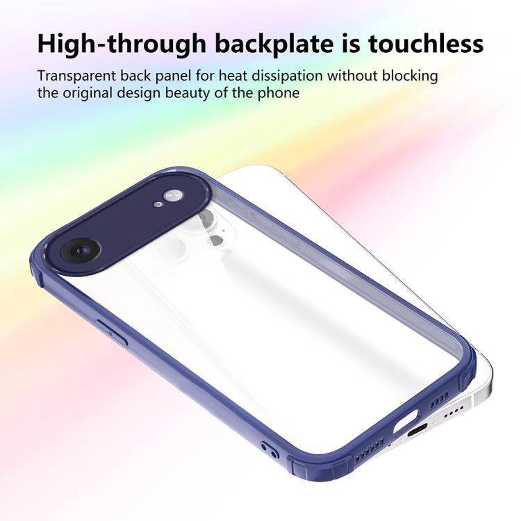 For iPhone Air Four Corners Shield Shockproof TPU Hybrid PC Phone Case