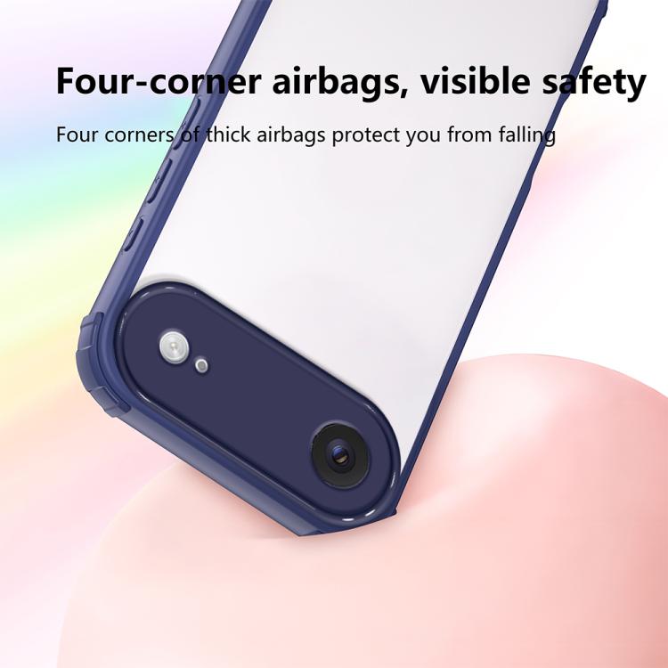 For iPhone Air Four Corners Shield Shockproof TPU Hybrid PC Phone Case