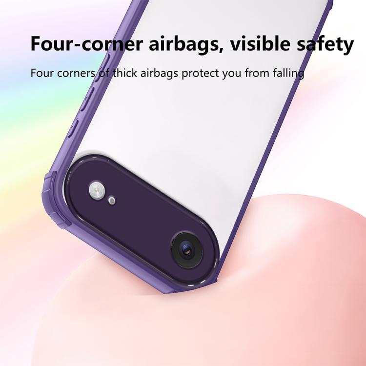 For iPhone Air Four Corners Shield Shockproof TPU Hybrid PC Phone Case