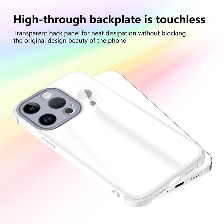 For iPhone 13 Pro Four Corners Shield Shockproof TPU Hybrid PC Phone Case