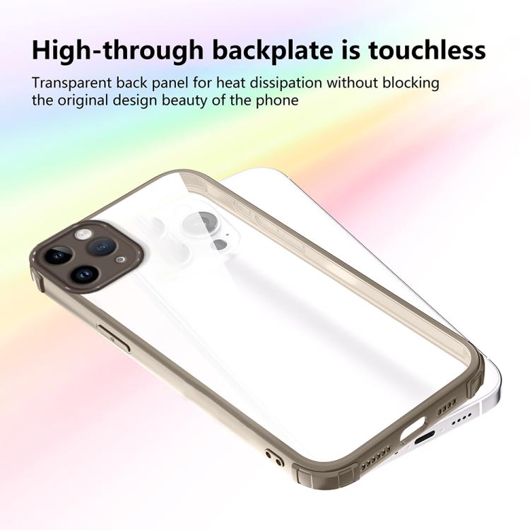 For iPhone 11 Pro Max Four Corners Shield Shockproof TPU Hybrid PC Phone Case